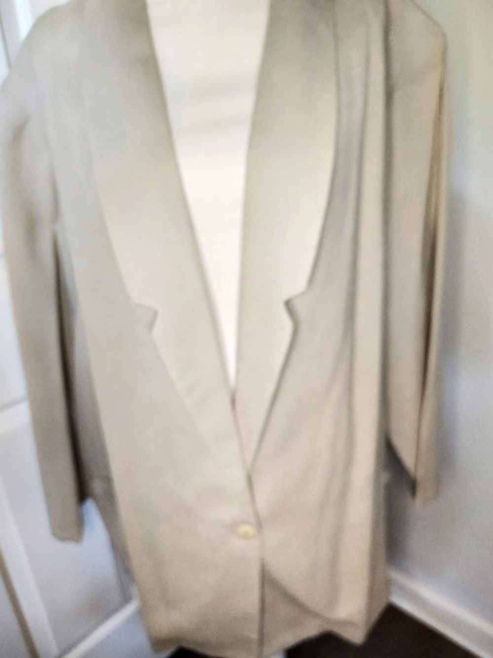Joanna Women's Blazer Beige Size C2
